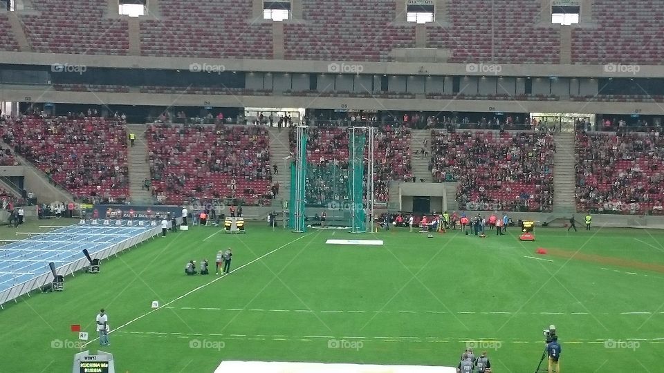 Sport event. National stadium