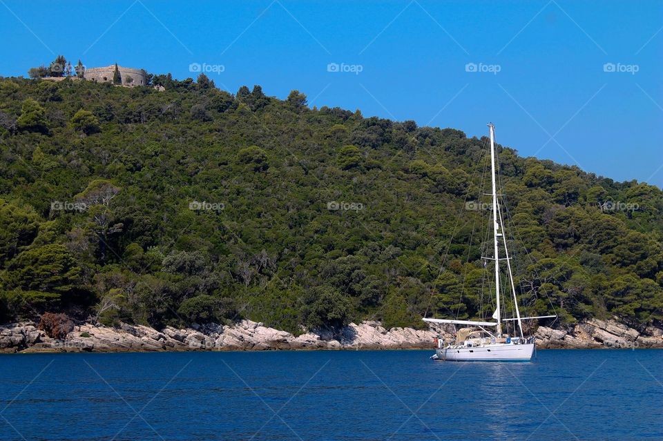 Island of Lokrum, Croatia