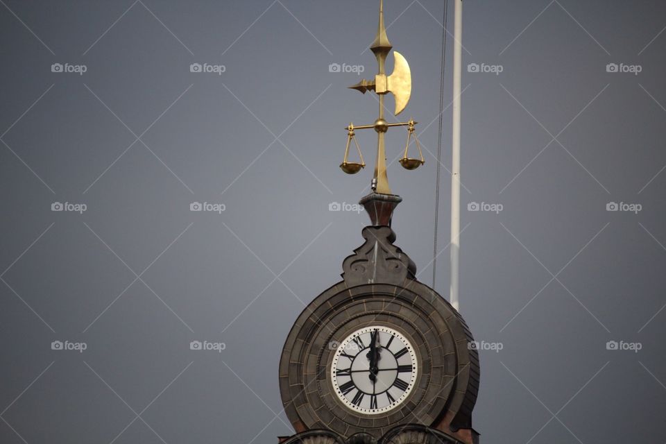 Beautiful clock in Malmö