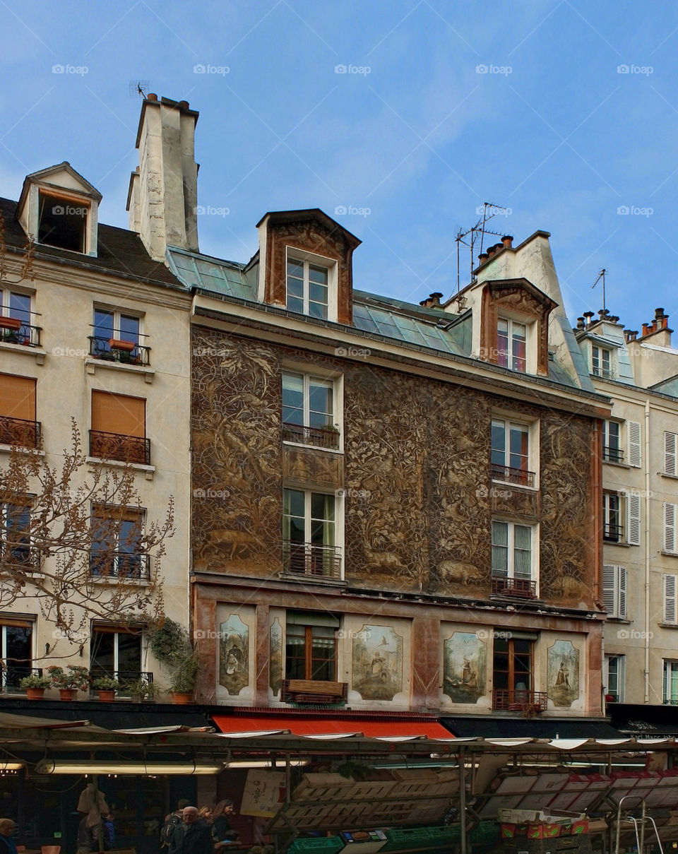 Street market, Paris