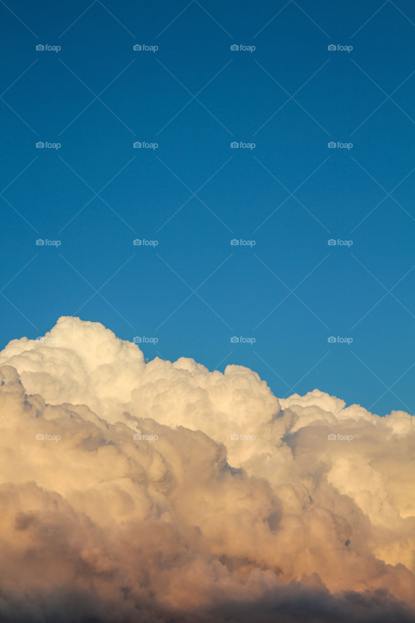 Storm cloud in sky