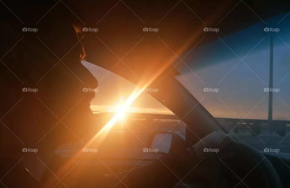 journey into the sunset