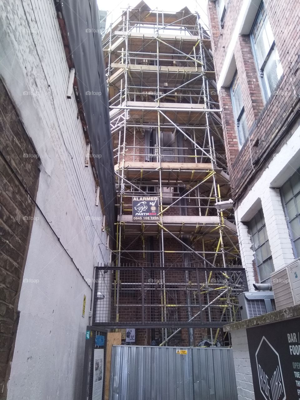 Scaffolding to the maxx