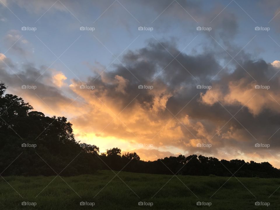 Sunset 12/21/2020 Winter Solstice.