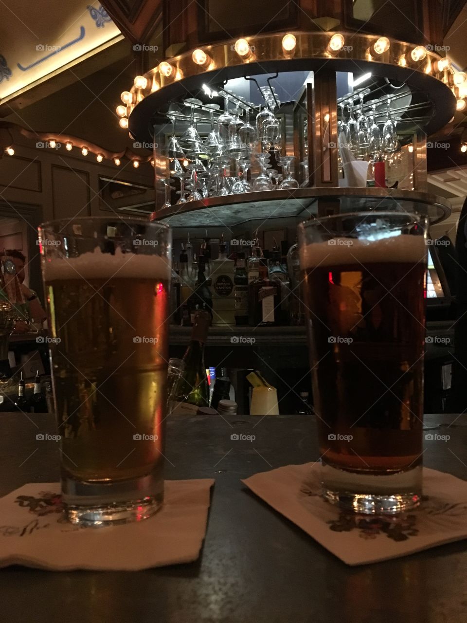 Beers at the Carousel Bar Hotel Monteleone New Orleans