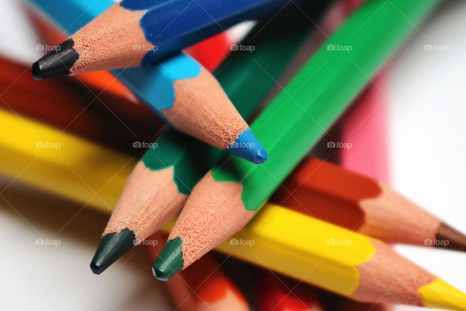 Colorful pencils 