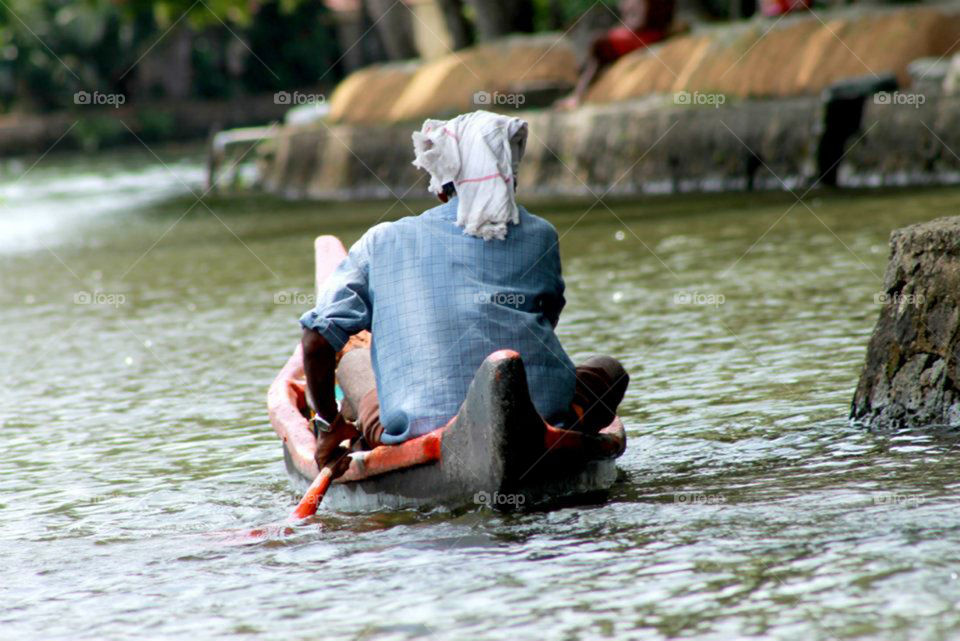People in India- fisherman