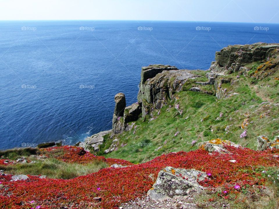 Cornish coast