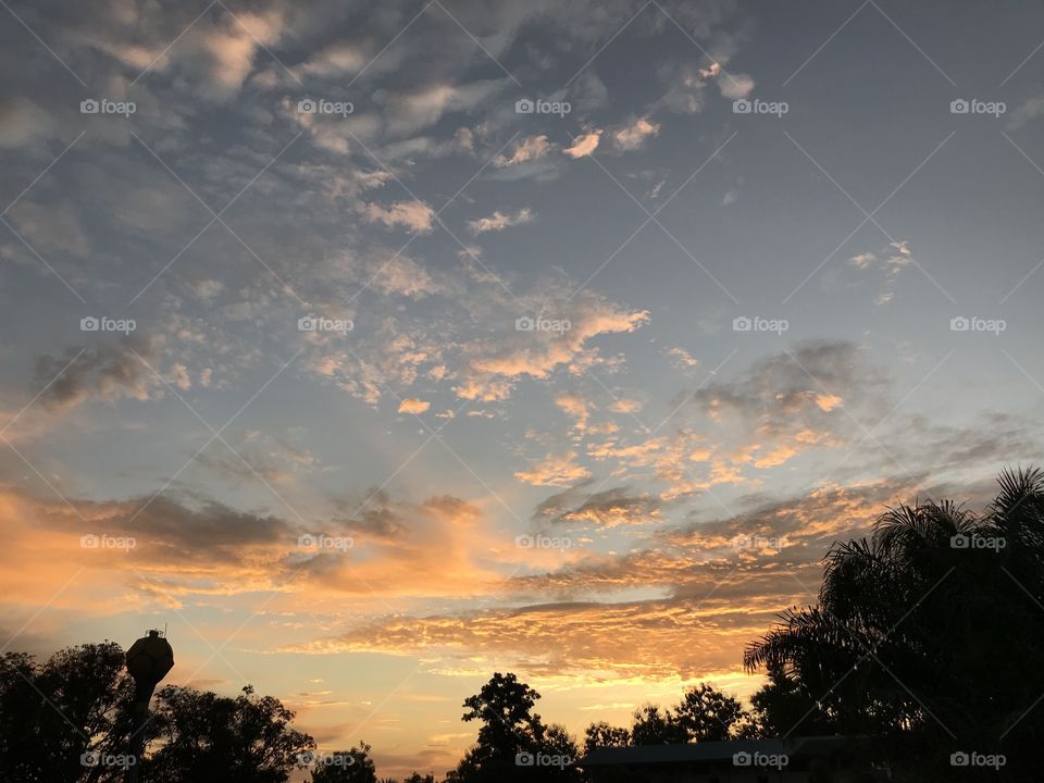 Sunset at my domicile