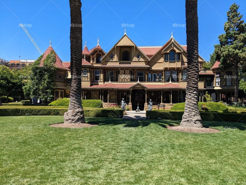 The home of the Winchester’s in San Jose, California