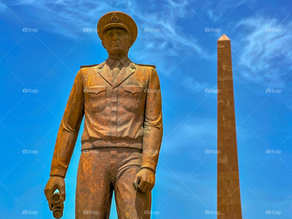 Abdul Munim Riad Memorial at theMartyrs Square, Port Said 