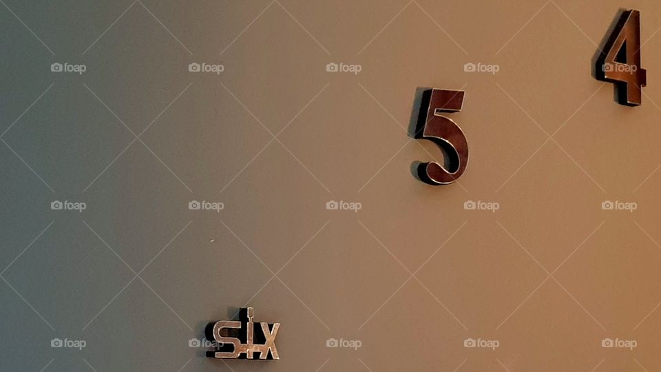 three numbers that always be there everyday when we need to remind of something..