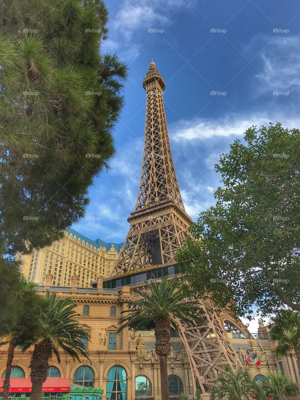 Eiffel tower in Vegas