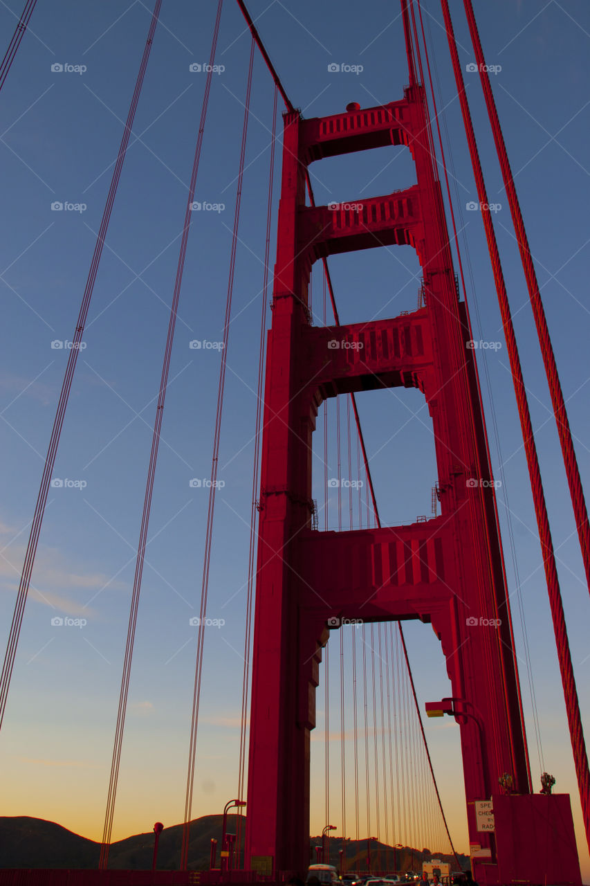 THE GOLDEN GATE BRIDGE SAN FRANCISCO CALIFORNIA USA