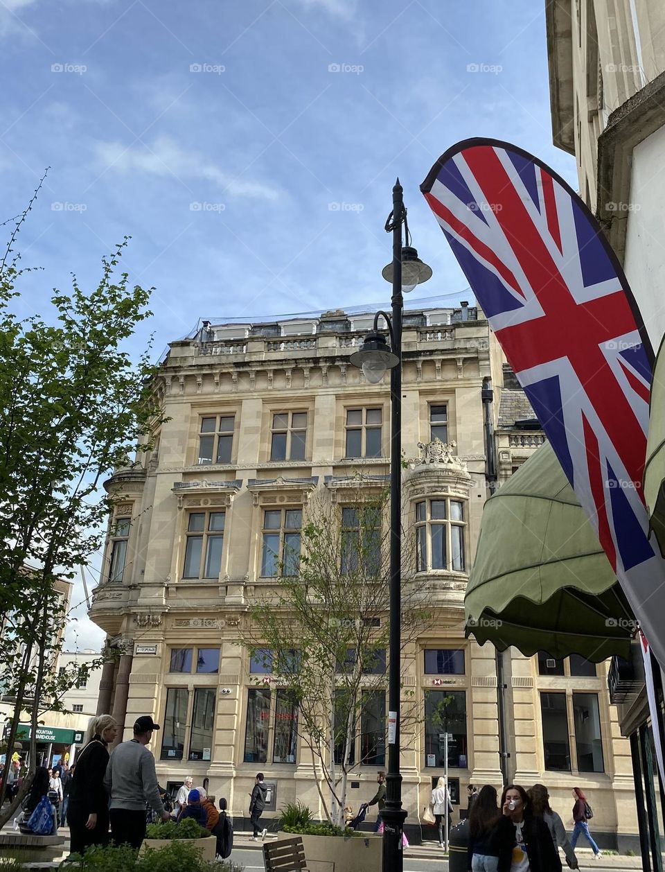 The high street flag