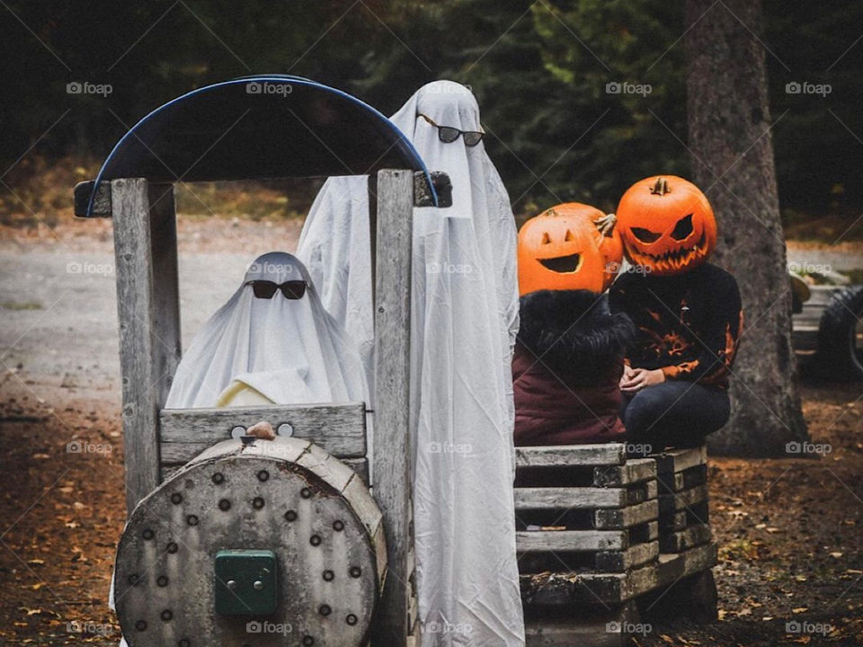 Fun halloween photoshoot with my cousins in a spooky forest, really brings out the halloween vibes!🤩