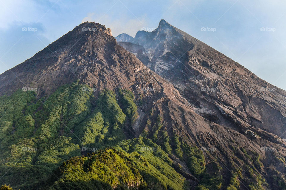Merapi volcano wonderful INDONESIA
