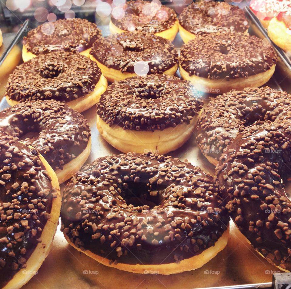 Donuts . Yummy food, healthy for brain 