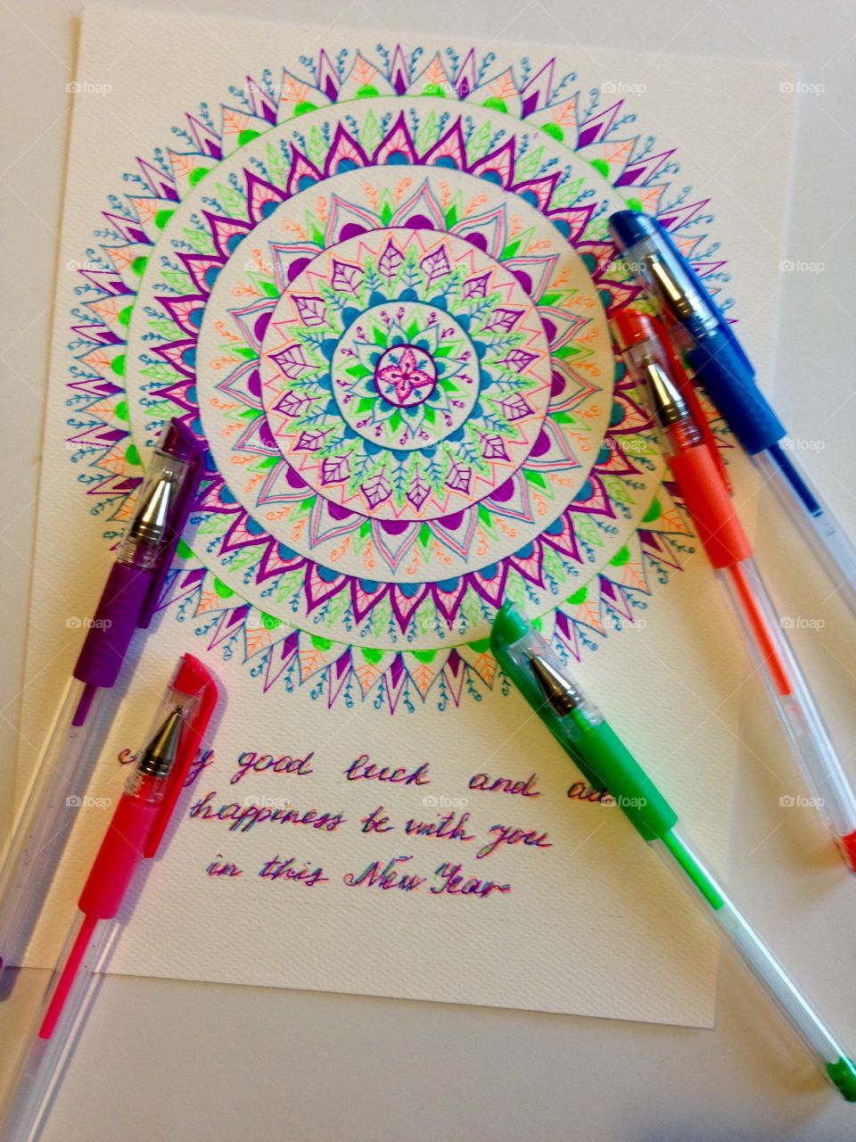 Colorful mandala 