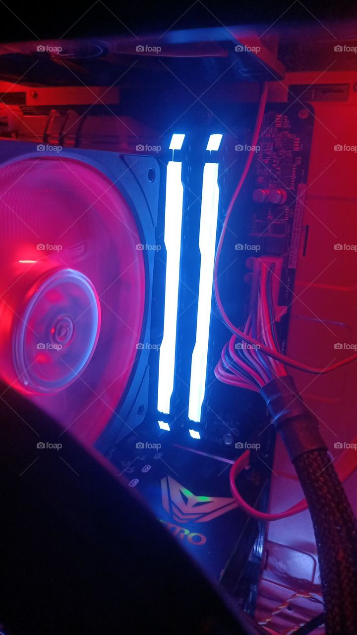 dentro il PC memorie RAM