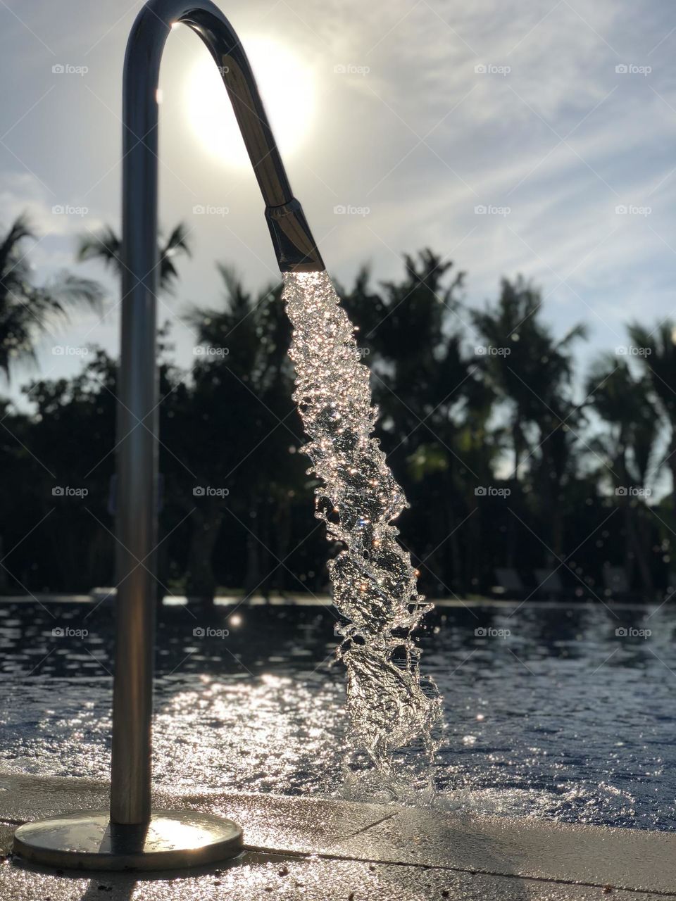 Pool close up 