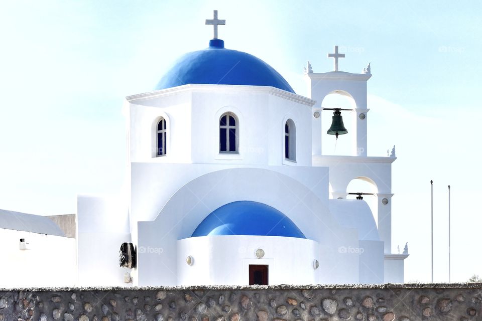 church in Santorini