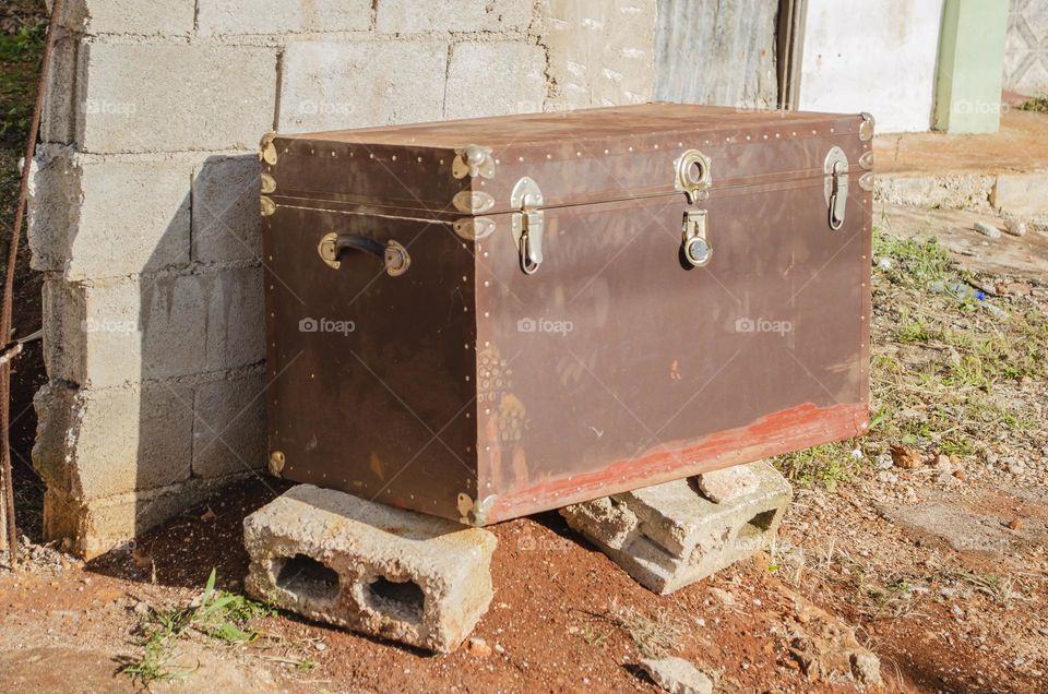 Old Metal Chest