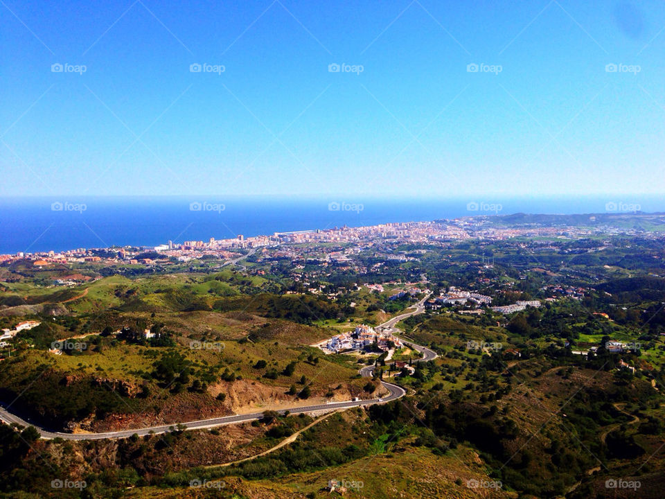 View from Mijas, Spain