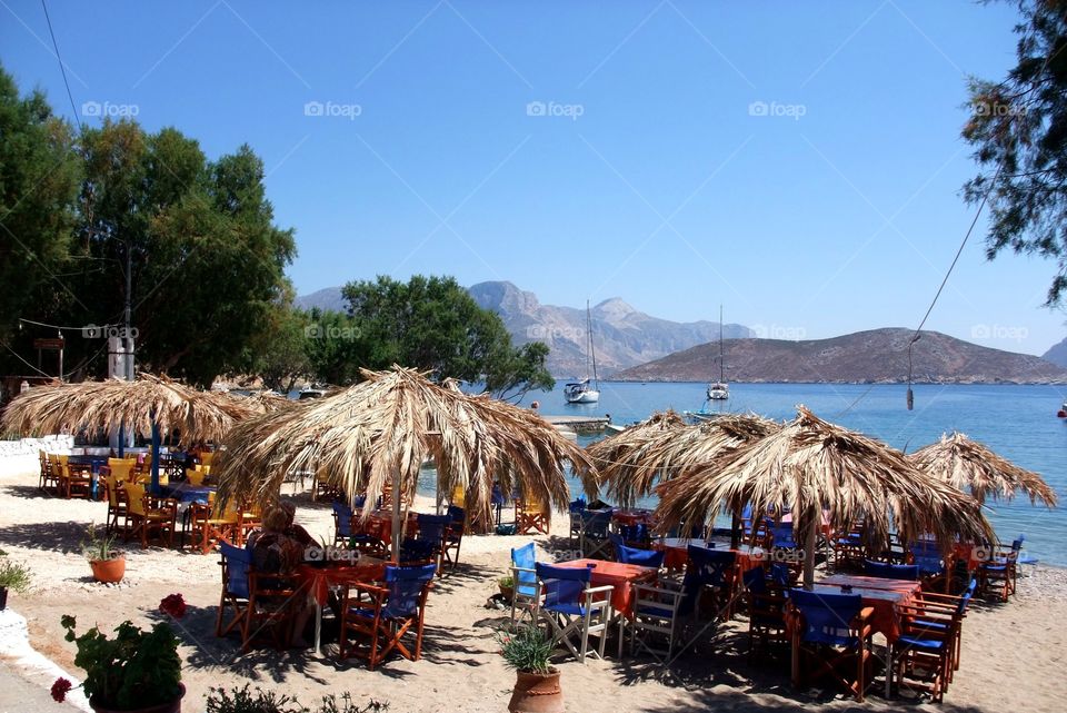 Greece beach life