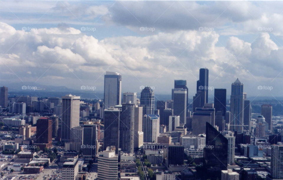 Seattle, Washington from the Space Needle