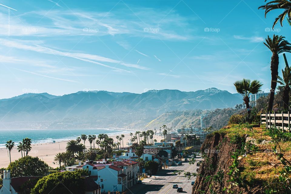 Santa Monica, a perfect summertime spot to unwind and catch a view.
