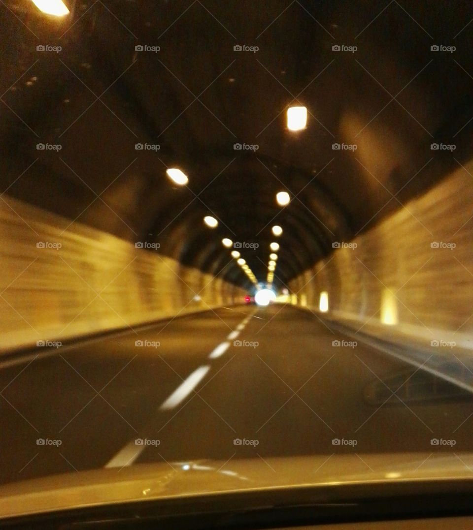 Highway tunnel