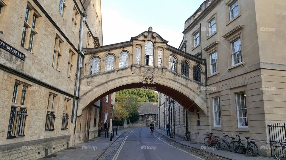 Hertford Bridge in Oxford