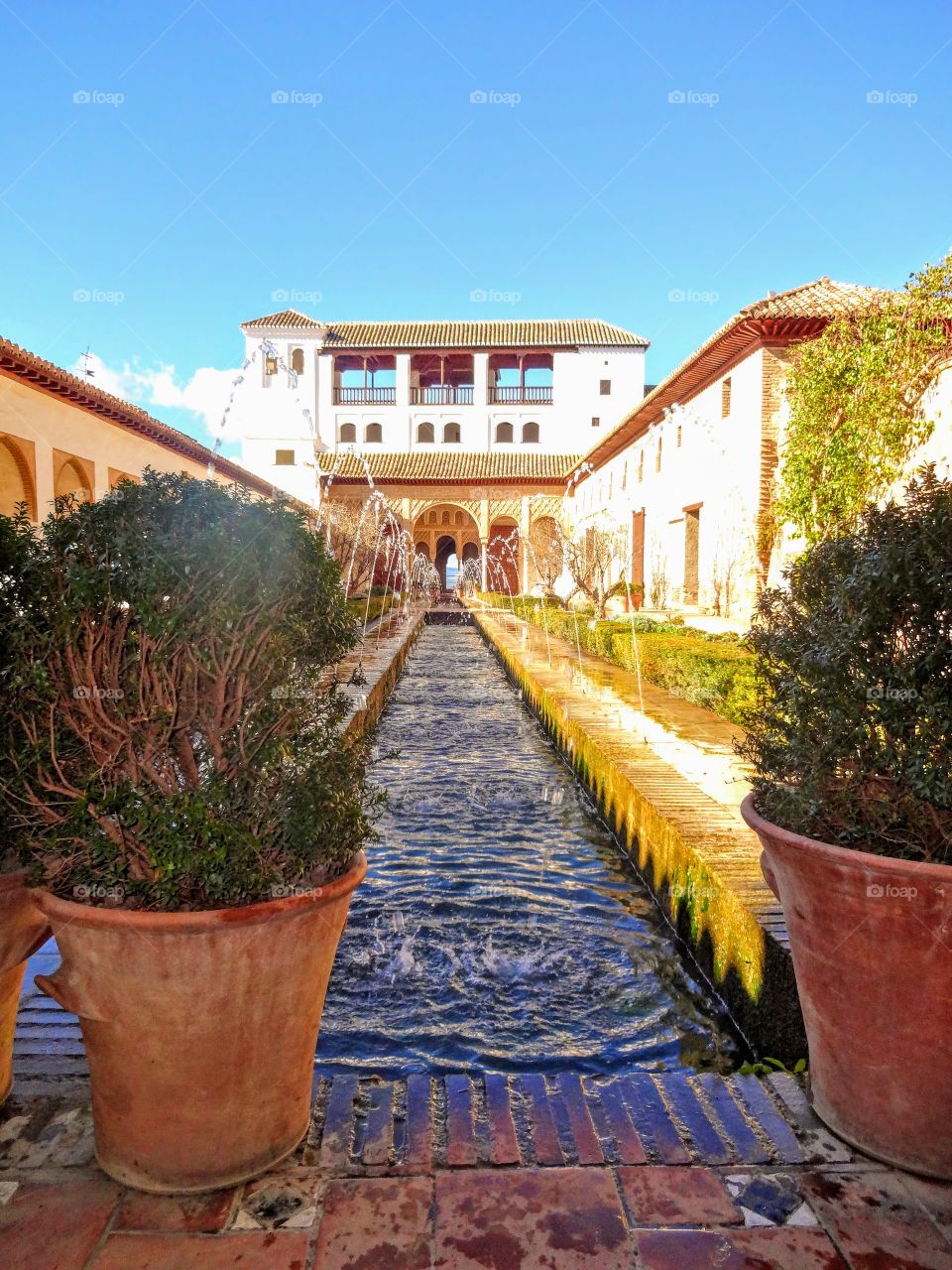 Alhambra in Granada, Spain