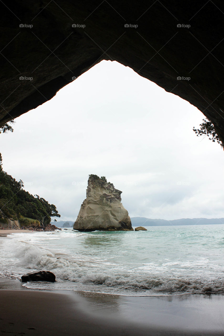 Cathedral cove