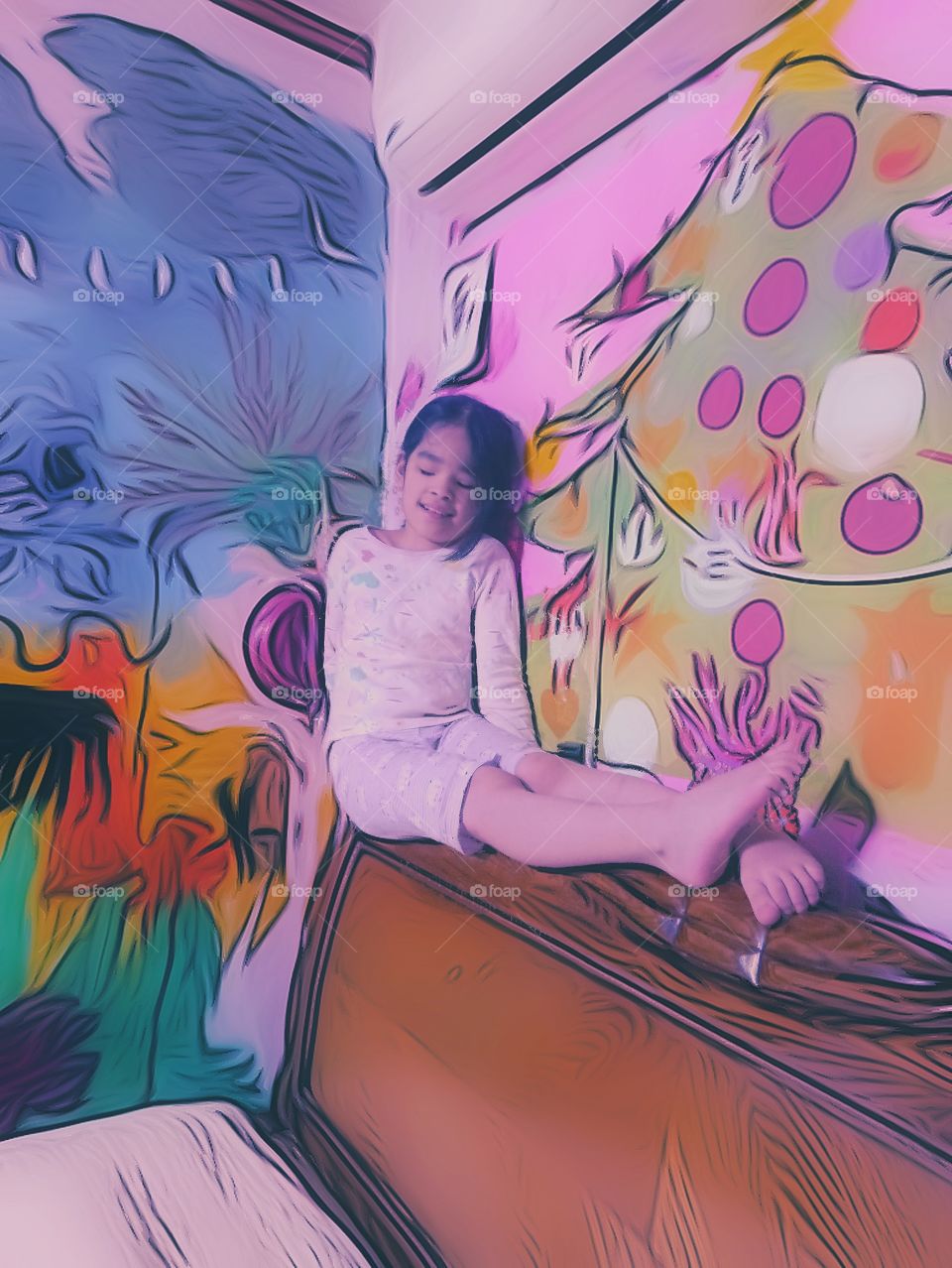 Making new things and discovering what more she can do.
That's what Human is.