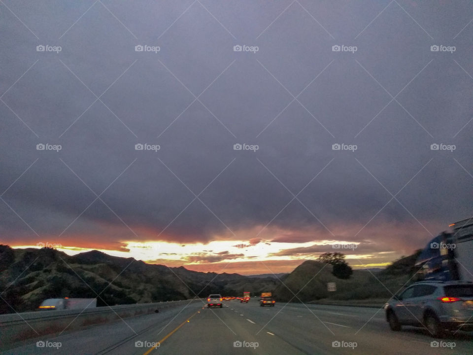 San Fernando Valley Sunset