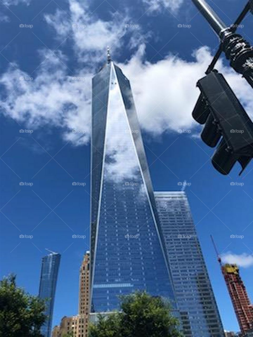 World Trade Center One ( Freedom Tower ) New York City. Never Forget.