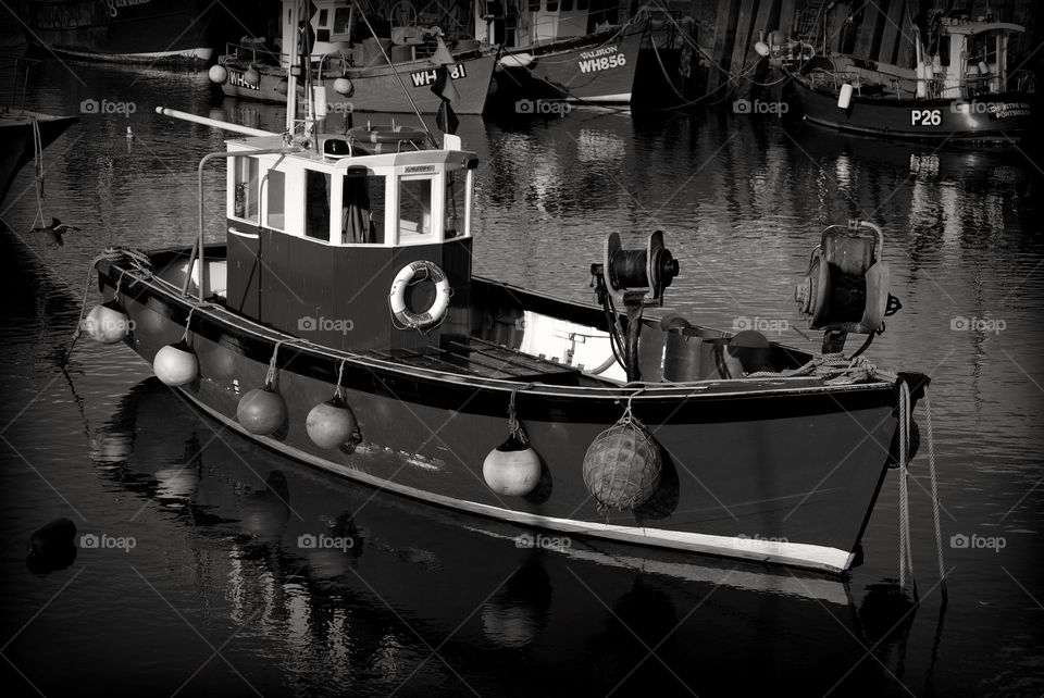 Fishing Boats . West Bay Harbour 