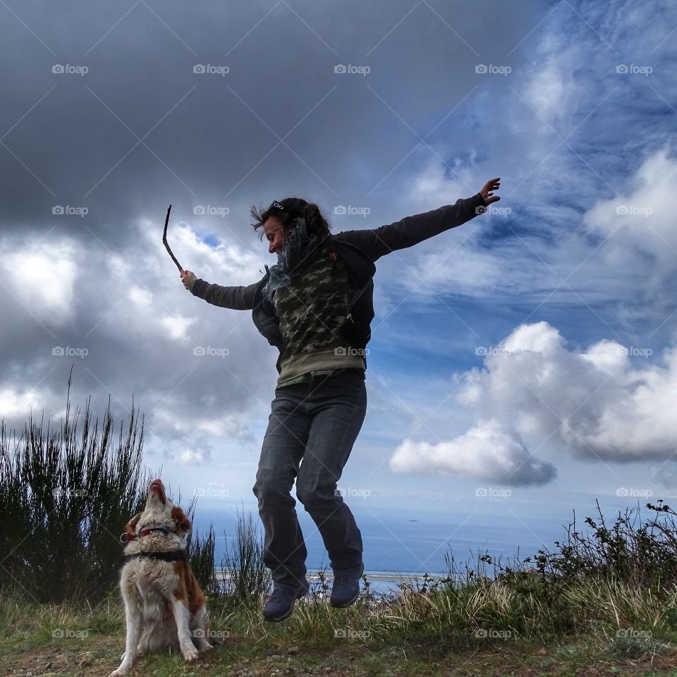 jumping