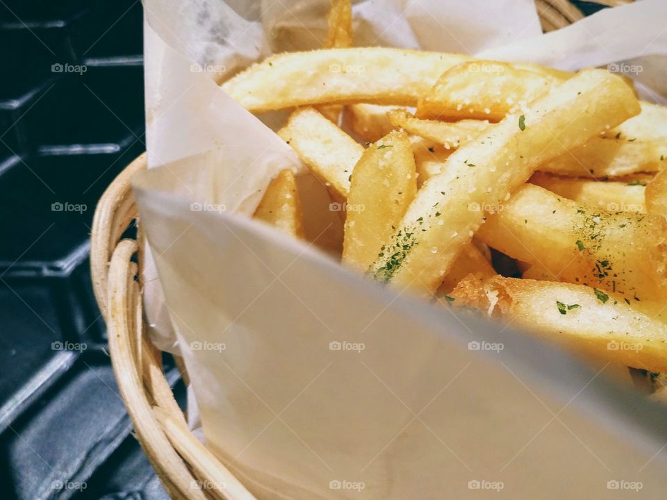 French Fries with Rosemary