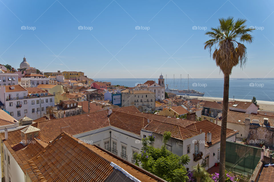 Lisbon roof tops