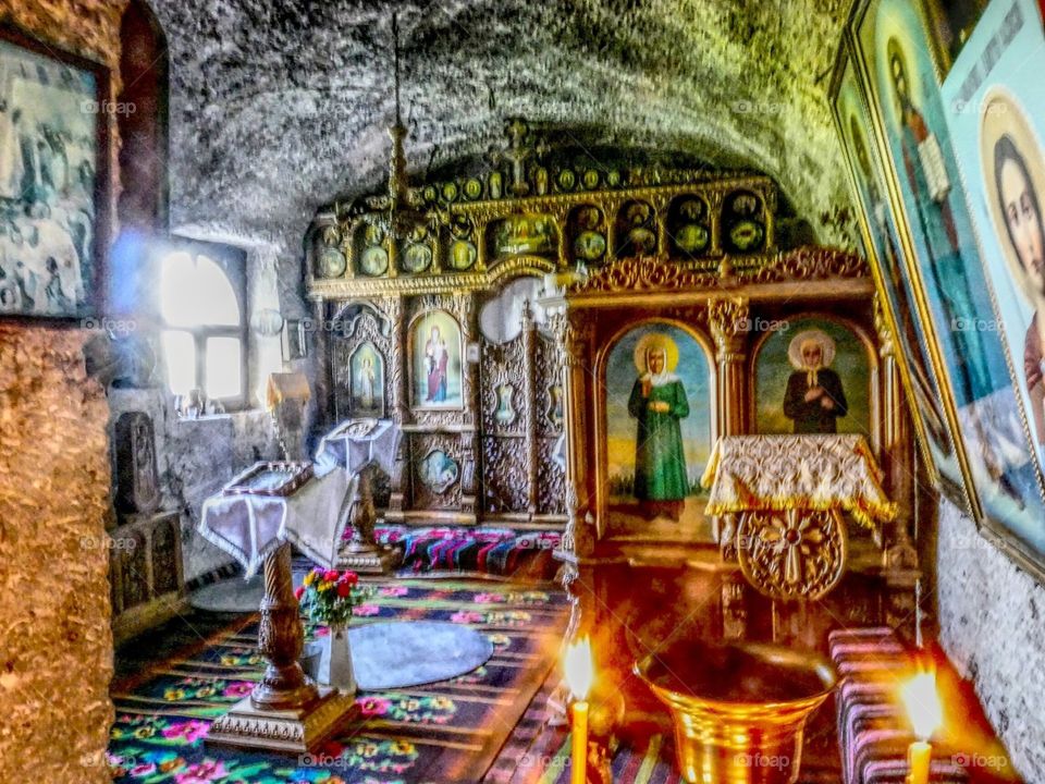 A Cave Monastery in Moldova