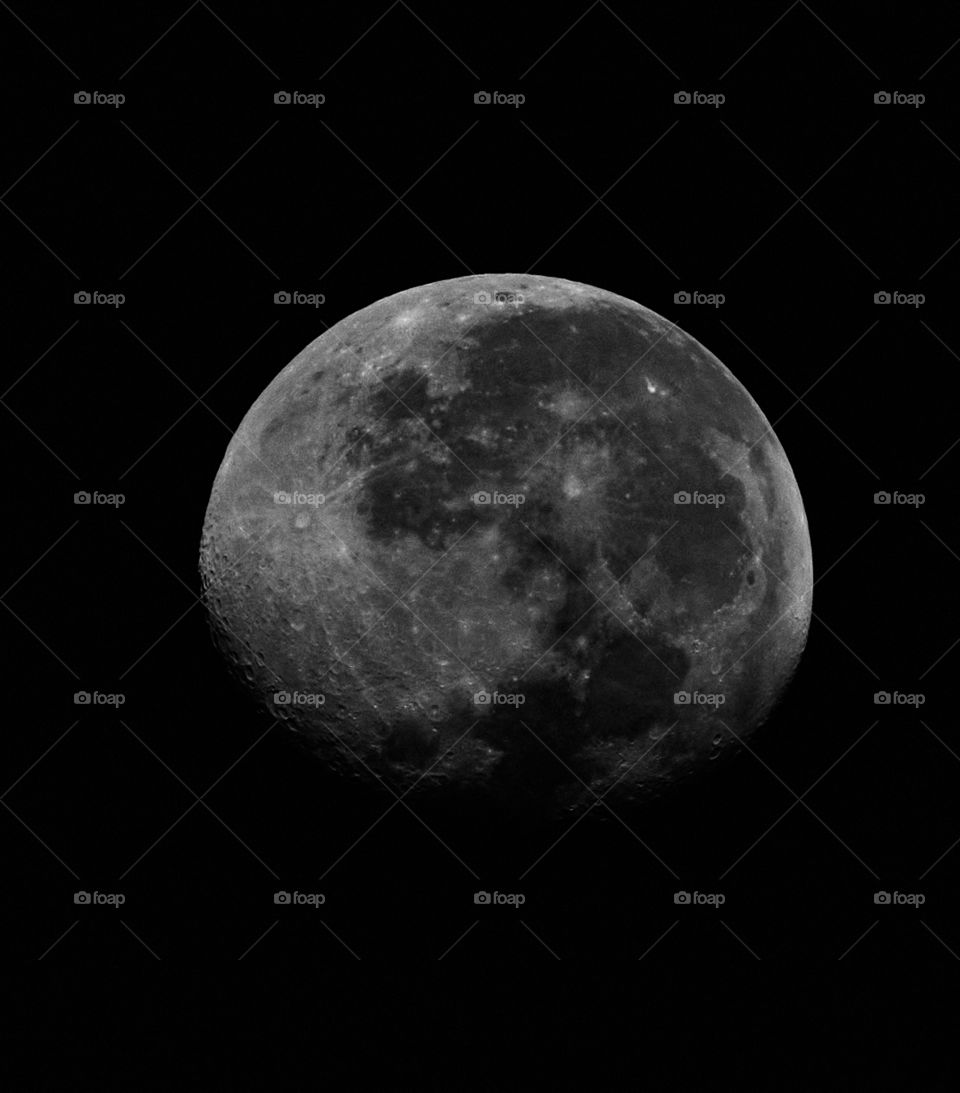 Moon photography  - closeup