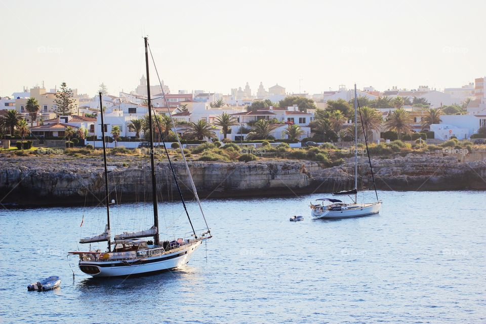 Summer days in Menorca, small beautiful island. 