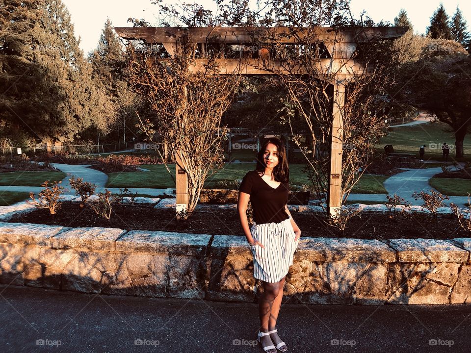 The arch which typically supporting the weight