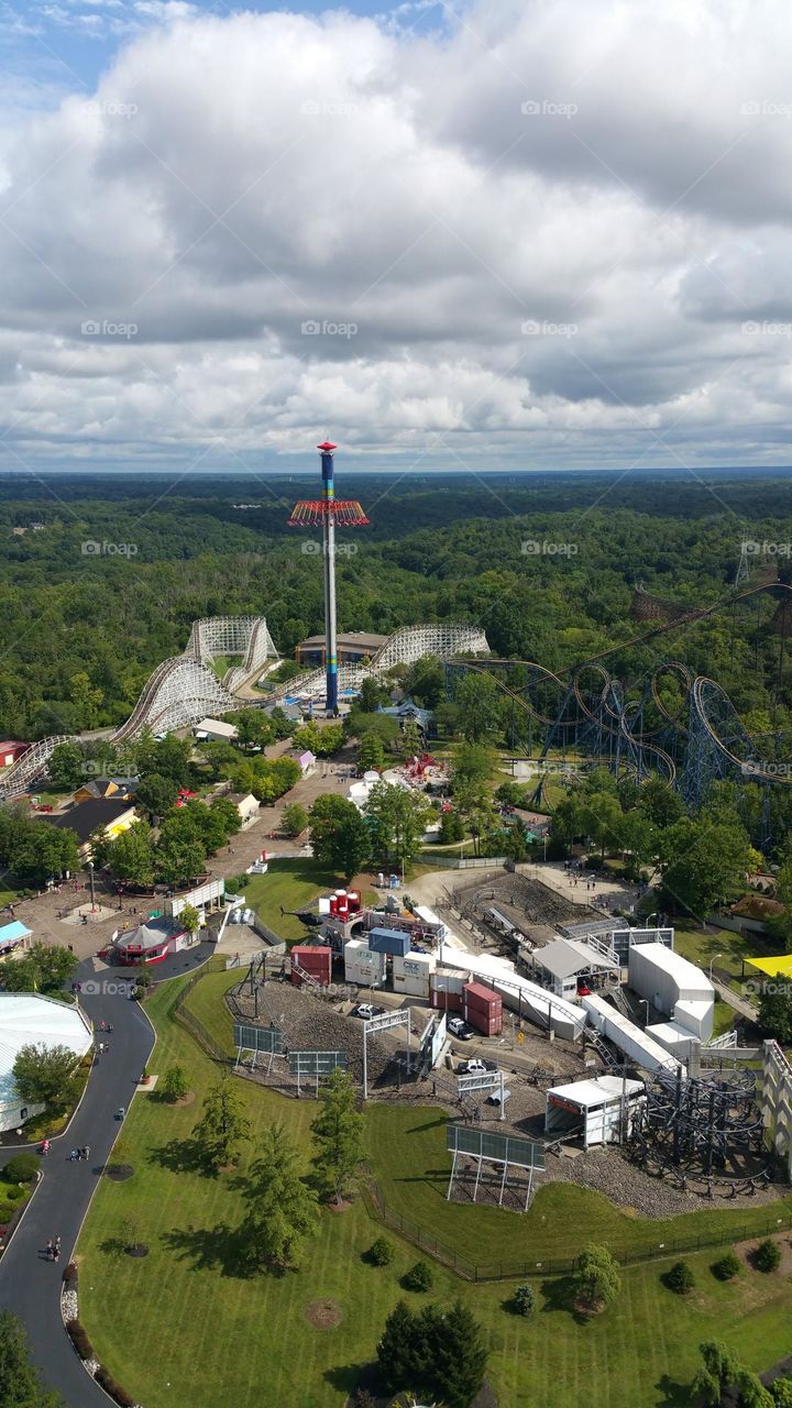 Kings Island from above
