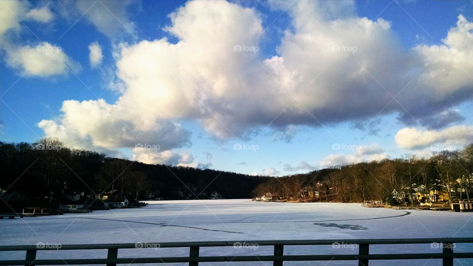 Winter on Lake Hopatcong