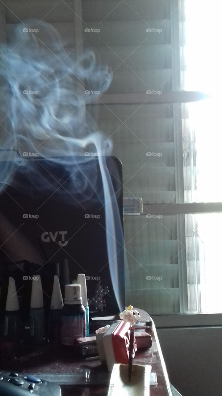 Indian wants to make incense smoke