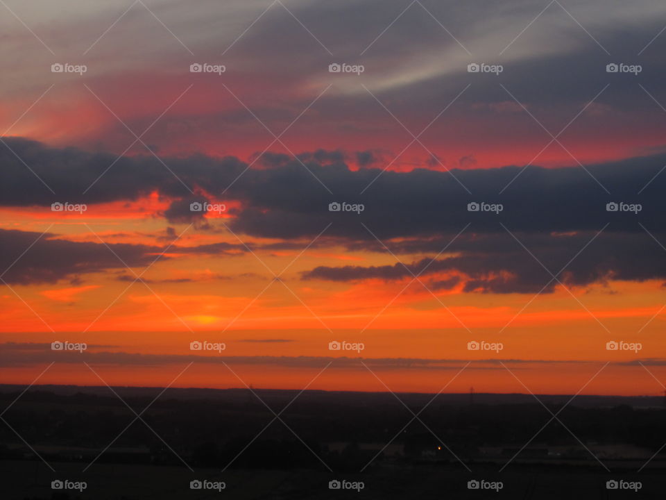 Stormy Sky At Dusk